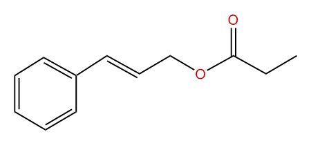 3-Phenyl-2-propenyl propionate